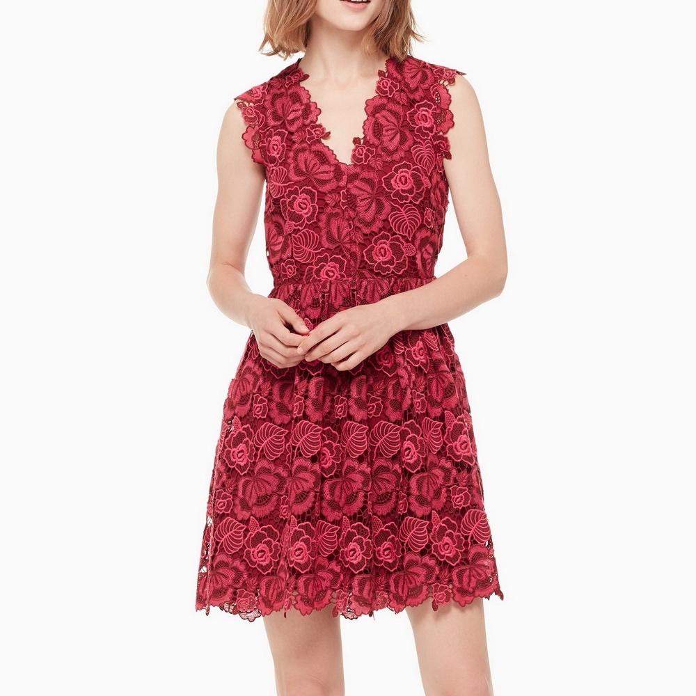 NWT Kate Spade Sleeveless Lace Dress US 8, for Cocktail, Wedding, Party, Events